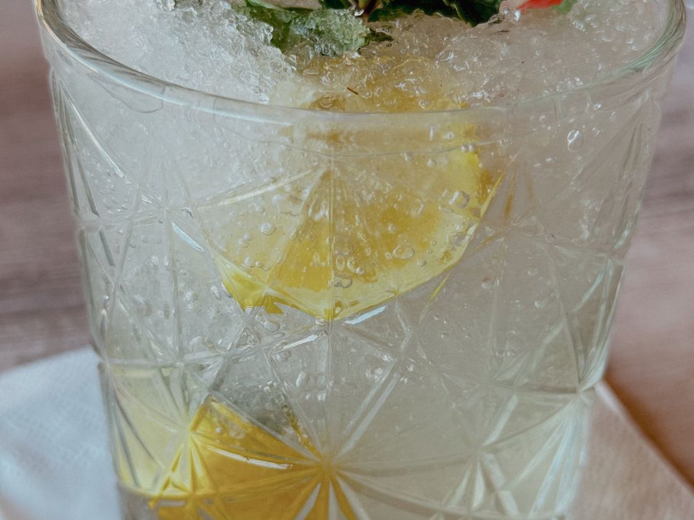 Limonada de menta